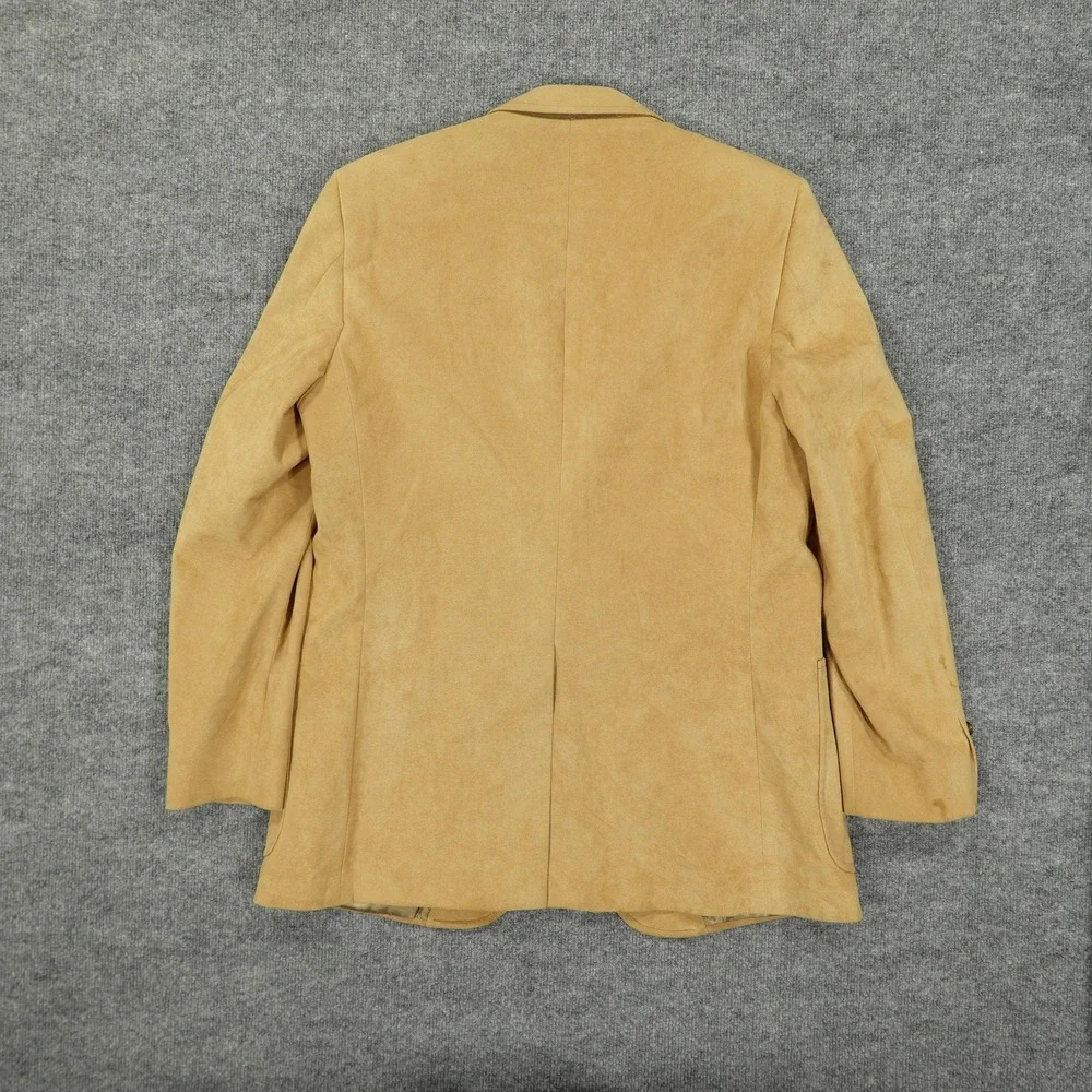 Vintage Westchester Blazer Mens 40 Tan Suede 2 Button Sport Coat Union Made‎
